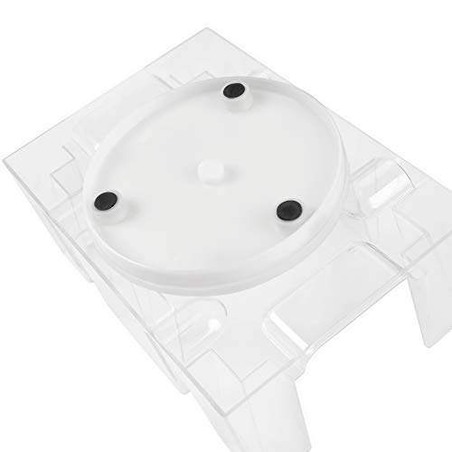Brybelly Rotating Card Deck Tray | Standard Sized Playing Cards | Rotates in Any Direction | Clear | 6 Deck Tray - Thumbnail 7