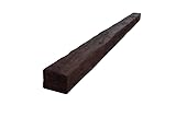 VIGA IMITACION MADERA DE POLIURETANO DECORATIVA - 16CM DE ANCHO X 13CM DE ALTO X 3 metros DE LARGO (Nogal oscuro)