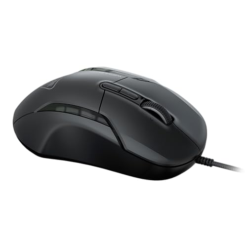 Kone II: Mouse da gaming RGB cablato ed ergonomico, Sensore ottico da 26K DPI, ciclo di vita degli switch ottici di 100 milioni di clic, 23 input personalizzabili: Nero cenere - Mouse gaming - Immagine 4