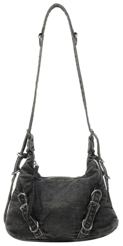 Epsion Denim Crossbody Bags for Women Small Soft Shoulder Handbags Ladies Clutch Jean Purses 2025