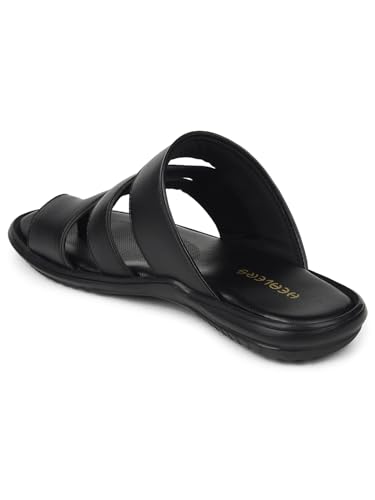 Image of Liberty Healers AOL-12 Casual Toe Ring Slipper For Men With PU Sole | Durable and Lightweight | Trendy Design | Comfortable and Soft Insole | Stylish Footwear and Cushioned Footbed