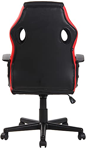 Sedia Da Ufficio Ergonomica Con Ruote Glendale I Poltrona Gamer Multicolore Con Fodera In Similpelle I Regolabile E Con Schienale Alto, Colore:nero/rosso - Sedia gaming - Immagine 5