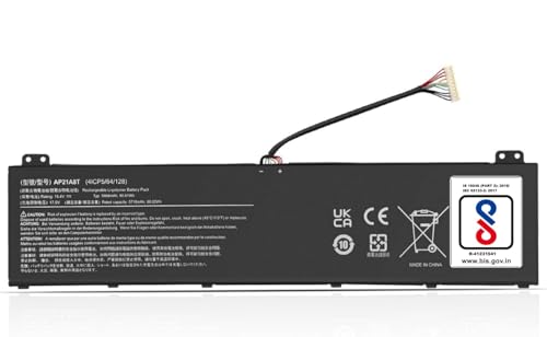 AP21A8T Laptop Battery Compatible for Acer Predator Helios 300 PH317-56-78LY PH317-56-78SM PH315-55-72EA PH315-55-770K PH315-55-78L7 PH315-55-965Z Nitro 5 AN517-55-78KU 713K Series AP21A5T AP21A7T