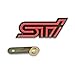 2005 Subaru Impreza WRX STi Pink Front Grille Emblem Badge OEM NEW 93013FE120
