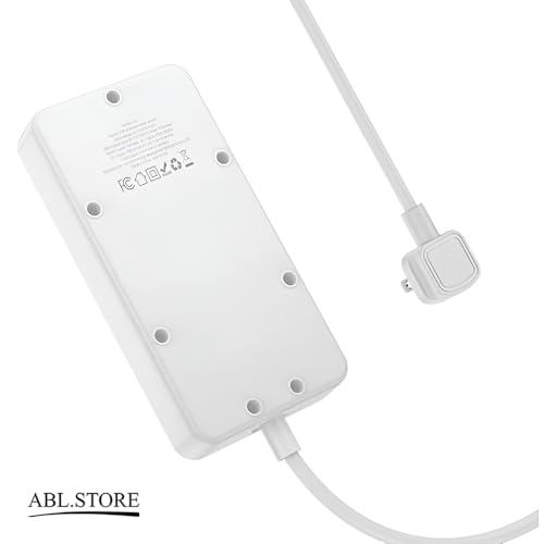 Extensão Multifuncional de 30W/2500W com Saida para 3 Tomadas Universal, 3 Saidas USB-C e 1 Saidas U