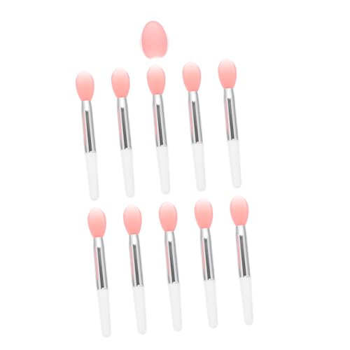 FOMIYES Lip Mask Alicator Stick Silicone Lip Brush Set Makeup Brush for Cosmetics Lipstick Applicator Tool Accessory Portable Easy to Carry