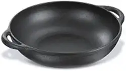 Panela Parmegiana De Ferro Fundido Sem Tampa 26 cm