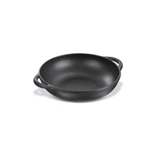 Panela Parmegiana De Ferro Fundido Sem Tampa 26 cm