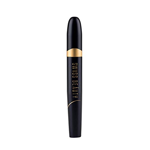 Image of SWISS BEAUTY Matte Eyebrow &Gel Eyeliner 2 In 1, Eye Makeup, Black-01, 7G And Swiss Beauty Bold Eye Super Lash Waterproof Mascara, Eye Makeup, Black-01, 7.5Ml