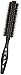 YS Park Hair Brush - Black Carbon Tiger Brush- YS430
