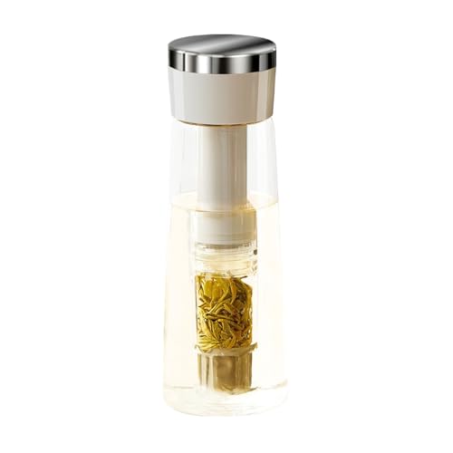De Preparación Fría - De Preparación Fría De Vidrio Y Jarra De Té | Bote De Agua Portátil De 750 Ml Con Usos Para Café, Lugar De Trabajo, Cocina Diaria, Picnic Al Aire Libre