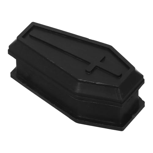 VALICLUD Adorno Ataúd Halloween Realista Decoración Terrorífica para Casa Fiesta Prank Prop Caja Decorativa Tumba