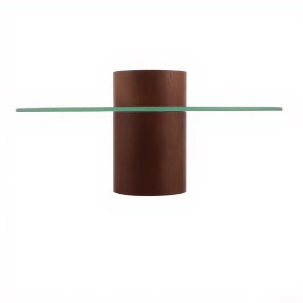 Plateau à gâteau rond en verre 28,5 cm - Design rétro