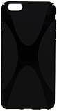 BoxWave Case Compatible with iPhone 6 Plus (Case by BoxWave) - Bodysuit, Premium Textured TPU Rubber Gel Skin Case for iPhone 6 Plus, Apple iPhone 6 Plus, 6s Plus - Jet Black