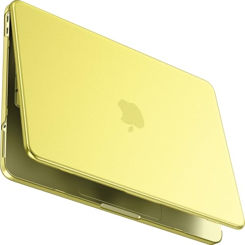 Image of BlueSwan Compatible with 2026 MacBook Neo Case 13-inch with A18 Pro chip A3404, 100% Match Official Color, Sturdy Protective Hard Shell, Ultra-Thin Mac Cover, Citrus, Matte Laptop Skin