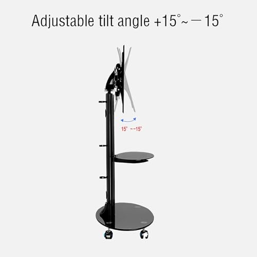 Soporte rodante para TV de 32 a 65 pulgadas con ruedas miniatura 3