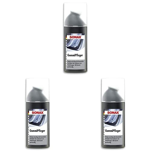 Limpiador para goma Sonax 03401000 en paquete de 3 unidades para el cuidado del automovil