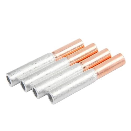 SHERAF 1 Pcs GTL Series Compressed Copper Aluminum CU-AL Tube bimetal Crimp Terminal Cable Wire Connector Splice Sleeve Lug Ferrule GTL (Color : GTL-10)