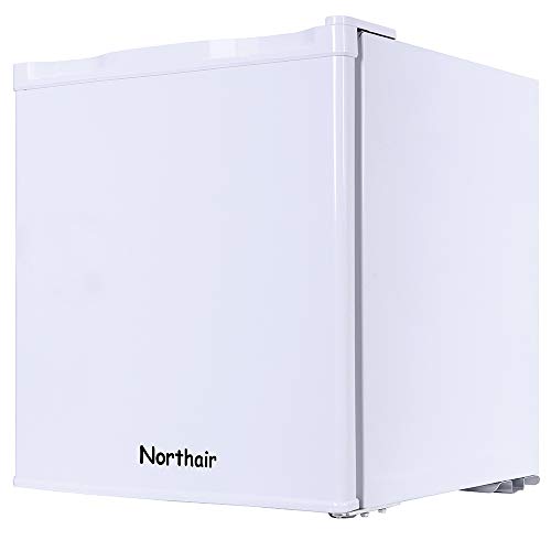 Northair Compact Refrigerator 1.6 cu ft./46L, No Noise Hotel Room Beverage Freezer