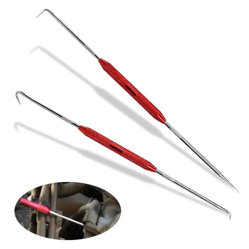 ijuicy 2 PCS Hook and Pick Set, Precision Oil Seal Pick Set, Mini Pick Tool for Automotive