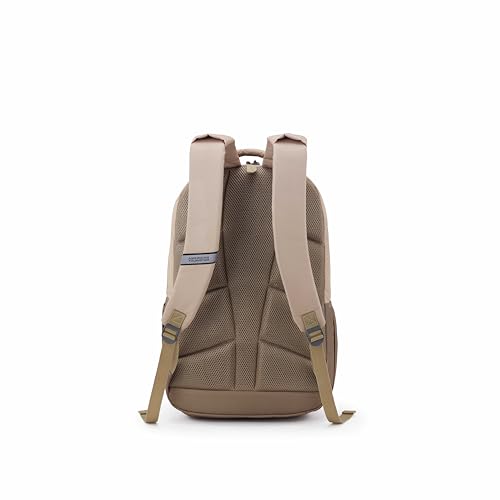 Image of American Tourister Bougie | 35 Ltrs | 4 Compartments | Bottle Pocket | Ergonomic Padded Back Panel & Shoulder Straps | Laptop Backpack | 1 Year International Warranty | Olive Brown