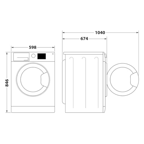 Sèche-Linge Whirlpool CWD 104 MWBSSPT – 10 kg, Séchage Intelligent - vue 5