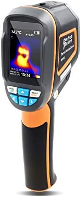 PerfectPrime IR0002, Infrared (IR) Thermal Imager & Visible Light Camera with IR Resolution 3600 Pixels & Temperature Range from -4 ~ 572°F, 6 Hz Refresh Rate