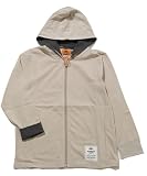 [クリフメイヤー] UVカット さら パーカー キッズ ジュニア 120 グレイッシュベージュ