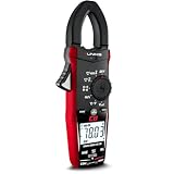UNIKS Zangenmultimeter C8 TRMS 600A – Digitales Strommessgerät AC/DC mit LCD Display & LED Licht – Professionelles Amperemeter für Elektriker & Photovoltaik – CAT III 600 V Sicherheit
