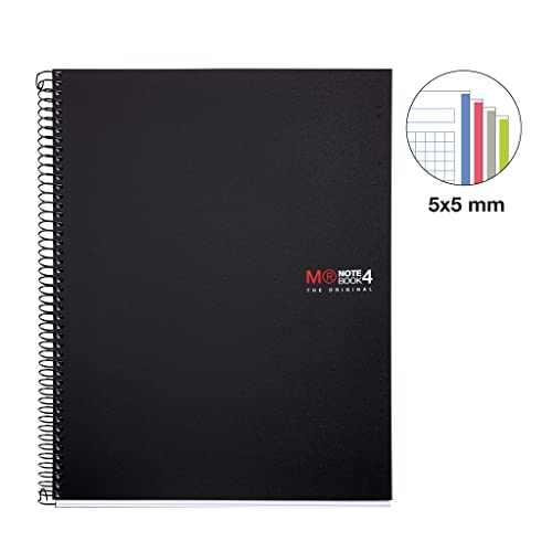 Image of Miquelrius 47138 Notebook, Black, A4