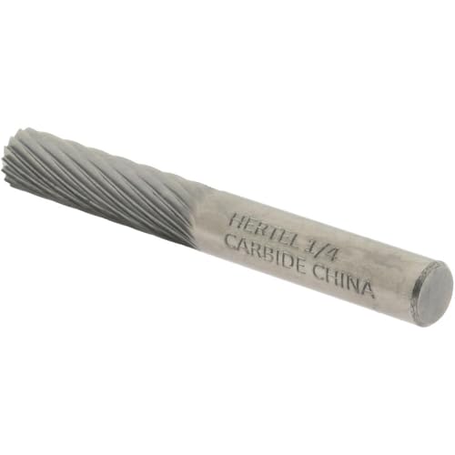 Fresa abrasiva Hertel cilindro plano 1/4 pulg miniatura 3