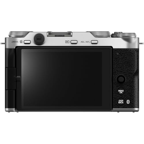 Image of Fujifilm X-M5 Mirrorless Camera Body (Silver) Bundle with Additional Accessories