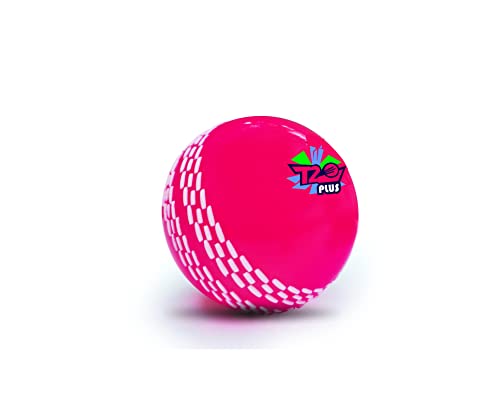 jaspo Synthetic Rubber T-20 Plus Practice Cricket Ball/Wind Balls (125-130 Gms) For - Indoor & Outdoor Street & Beach Cricket (Pack Of 6) (Pink)
