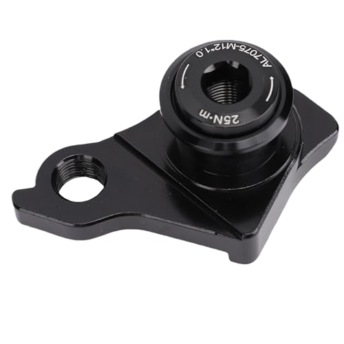 Alomejor Strong Aluminum Rear Derailleur Hanger Prevents Chain Drop, Easy Maintenance, for MountainRoad Bike, 1 X Bike Rear Derailleur Hanger