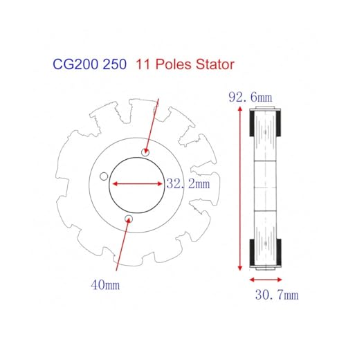 Stator magneto 11 poles pour vos sorties quad et moto - 4