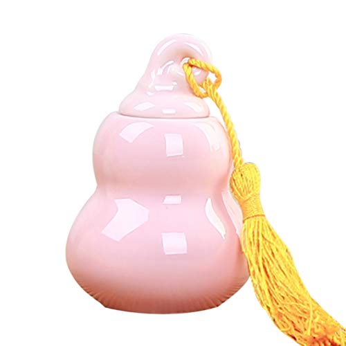 Mini Bottle Powder Bottle Gourd Shape Bottle Ceramic Jar Tea Jar