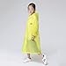 YMGSCC Fashion EVA Children Yellow Raincoat Thickened Waterproof Rain Coat Kids Clear Transparent Tour Waterproof Rainwear Suit