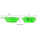 OEMTOOLS 87034 Green 4 Gallon Portable Oil Drain Pan, Antifreeze Drip Pan, Transmission Drain Pan with EZ Grip Handles and Angled Pour Spout, Splash Free