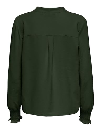 ONLY Onlmette V-Neck Ls Smock Top Noos WVN