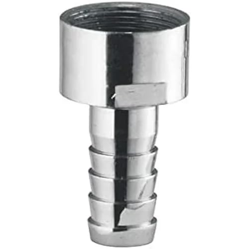 Image of KATHORWARES Stainless Steel Tap Nozzle Connector, Hose Barb Adapter, Faucet Fitting for Kitchen, Bathroom,Washing Machine,Garden||Leakproof||Jet Spray Male /Female Connector (Size-22mm,Female)