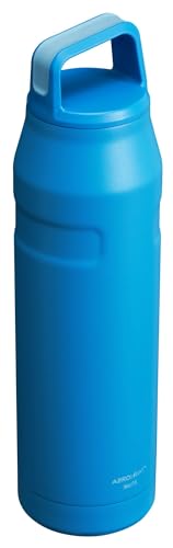 Image of Stanley IceFlow Cap and Carry Water Bottle | Wide Mouth Twist Lid | Lightweight & Leakproof for Travel & Sports | Insulated Stainless Steel | BPA-Free