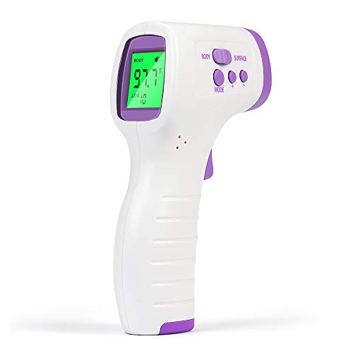 Digital Thermometer High Accuracy Thermometer Fever Non-Contact Infrared Thermometer Forehead Ear Thermometer Fever