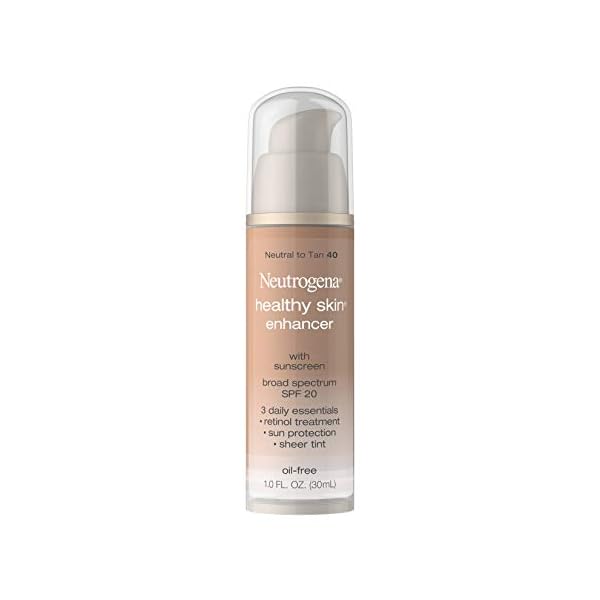 Neutrogena-Healthy-Skin-Enhancer-Sheer-Face-Tint-with-Retinol-Broad-Spectrum-SPF-20-Sunscreen-for-Younger-Looking-Skin-3-in-1-Daily-Enhancer-Non-Comedogenic-Neutral-to-Tan-40-1-fl-oz Neutrogena Healthy Skin Enhancer Sheer Face Tint with Retinol & Broad Spectrum SPF 20 Sunscreen for Younger Looking Skin, 3-in-1 Daily Enhancer, Non-Comedogenic, Neutral to Tan 40, 1 fl. oz