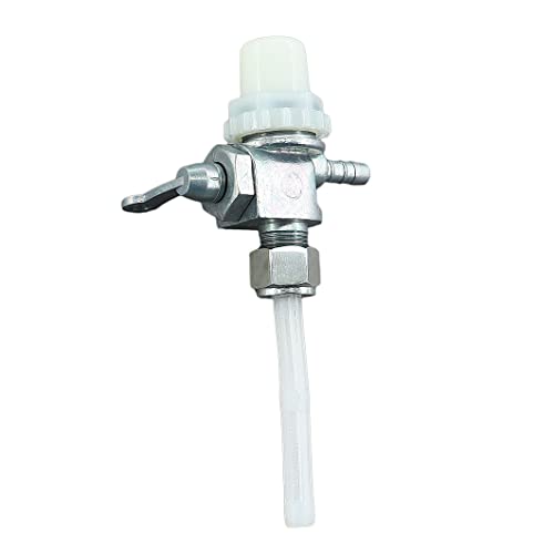 MCHNIC Benzinhahn M12x1 mit Benzinschlauch Benzinfilter für Hercules Prima Kreidler Zündapp Moped Mofa Mokick