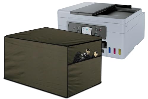 Stylista Waterprood and Dustproof Printer Cover Suitable for HP Laserjet Pro 3303sdw, Military, Polyester