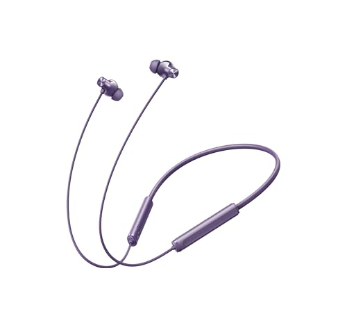 Image of Wireless Earbuds B5 Neckband with 48Hrs Playback Time &Pure Audio, Deep Bass Bluetooth (Purple)
