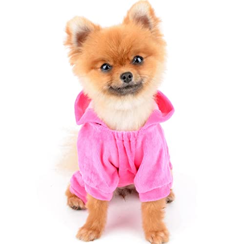 Ropa para Perros SELMAI M de Algodón Rosa miniatura 3