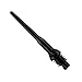 Viper Dart Accessory: Tufflex II 2BA Thread Soft Tip Dart Points, Black, 500 Pack