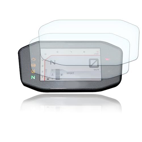Moto Screenies Pellicola Protettiva Per Tachimetro KTM EXC 2021+ – 9H Nano Glas, Made In Germany, Kit Da 2