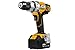 Price comparison product image JCB - 18V Professional Cordless Battery Drill Driver w/ 4.0Ah Battery and Charger Power Hand Tool Set - Drilling, Electric Drill Screwdriver, LED Light, Tool Belt Clip, for Masonry, Wood, Metal